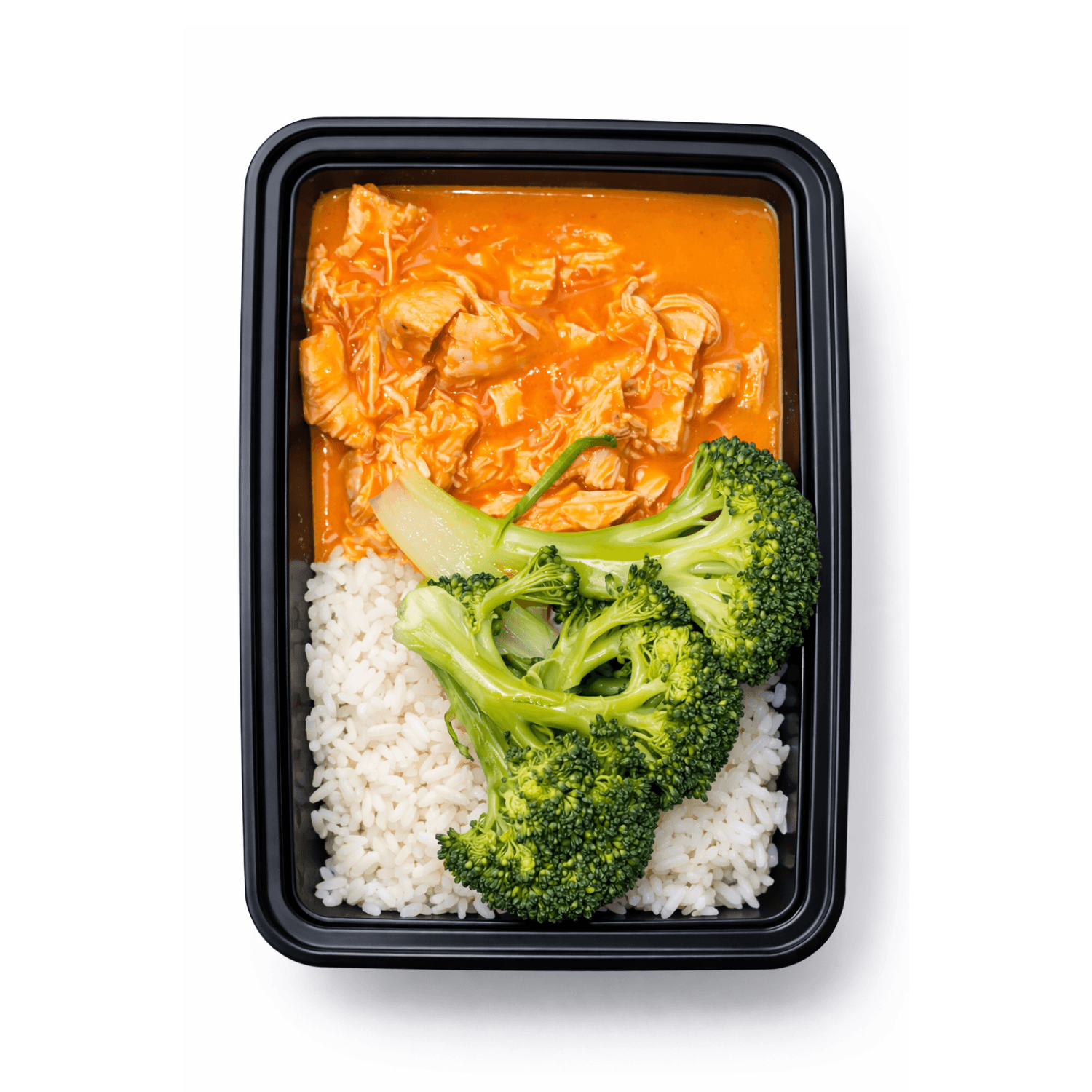 Franks Buffalo Chicken with Rice and Broccoli from Tub Grub