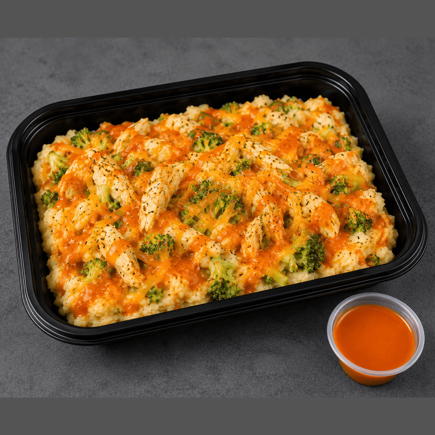 Loaded Buffalo Chicken Mashed Potato Box