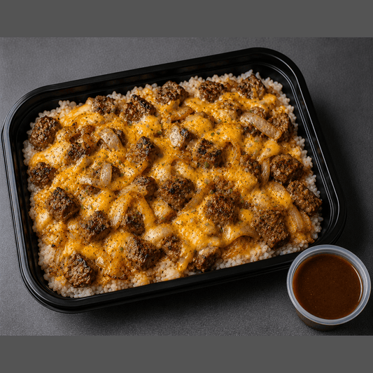 Steak & Cheese Loaded Rice Box